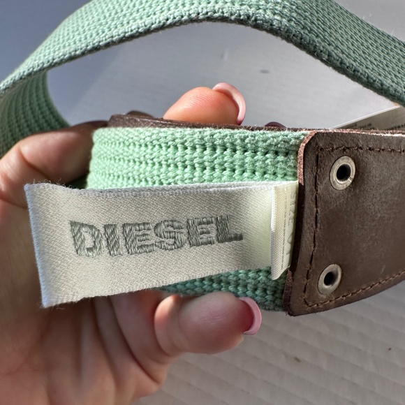 Diesel leather combined belt size 85/34 NWT made in Italy - Picture 7 of 12